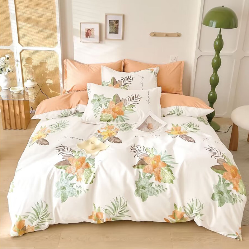 90GSM 235WIDTH / 90GSM 250 -WIDTH Polyester Bed Set Sada