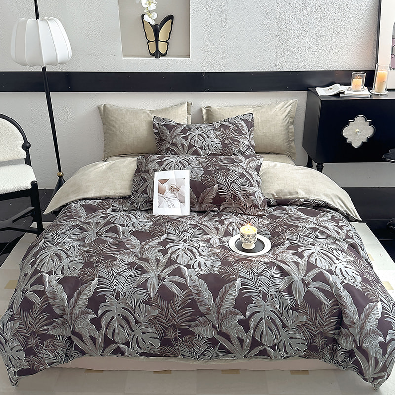 130GSM 235WIDTH / 130GSM 250 -DIDTH Polyester Bed Set Sada
