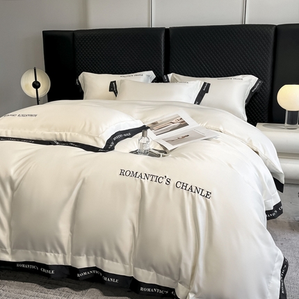 TENCEL BED LIST SET MINIMALICKÁ MEKÁLNA Priedušná
